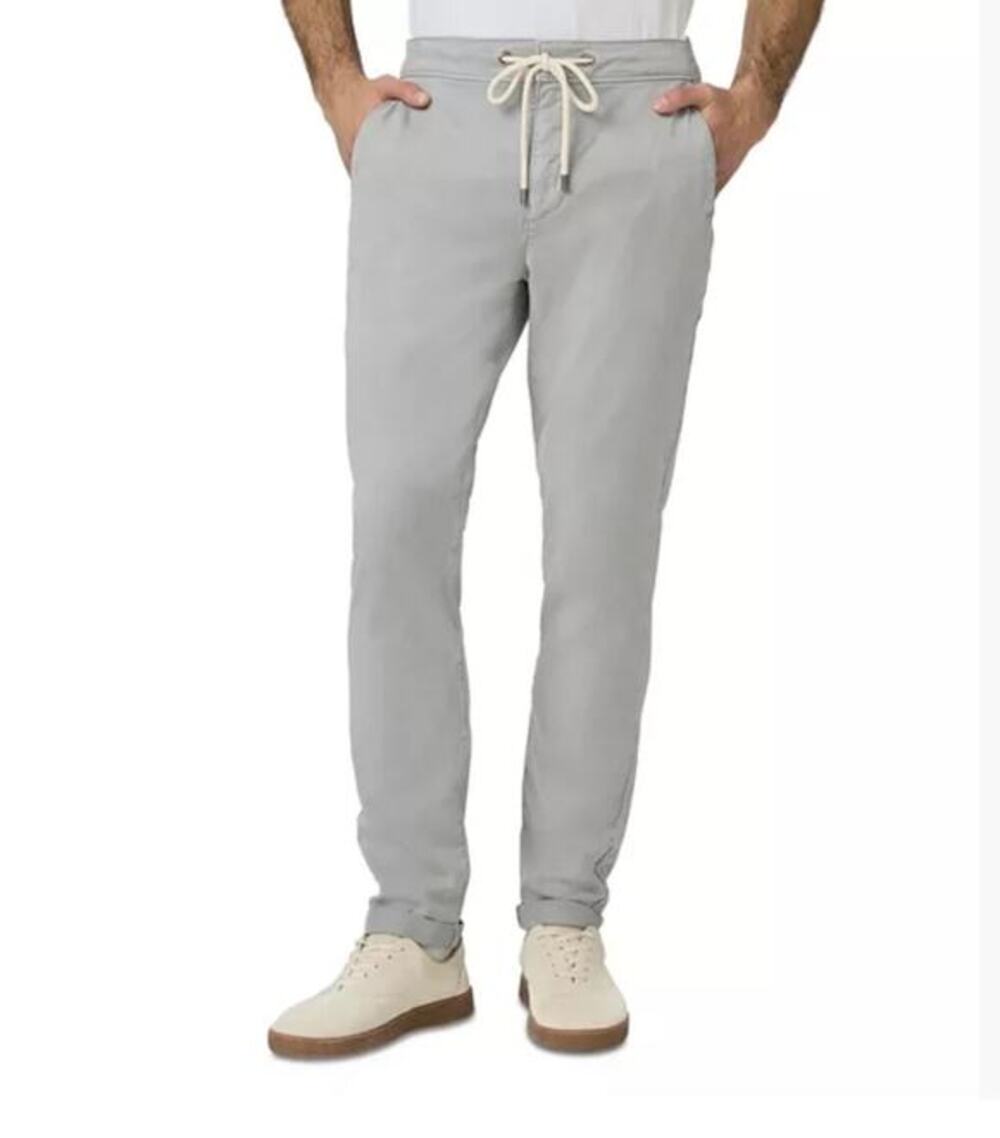Paige Fraser Slim Gray Pant Drawstring Size 36